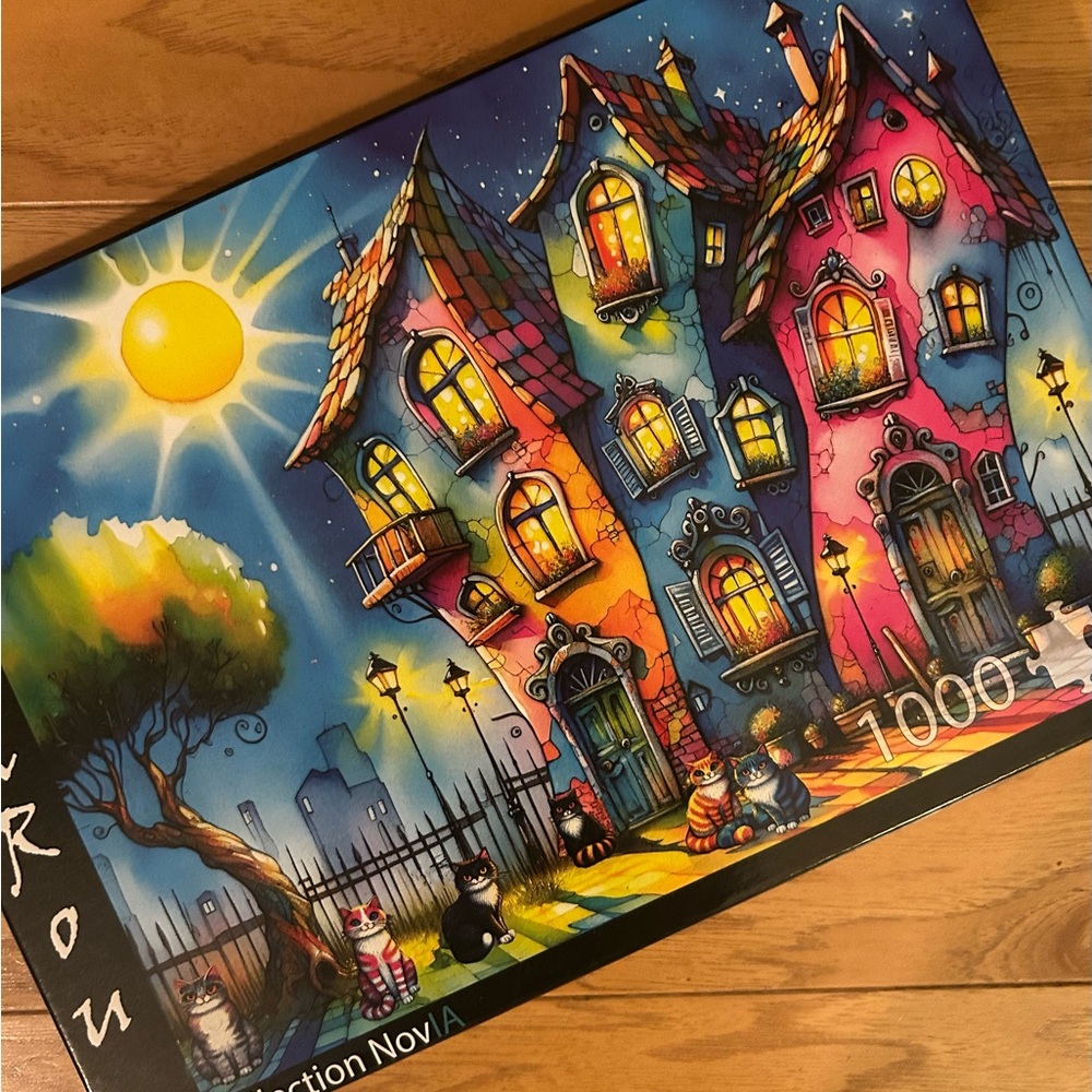 Jigsaw Puzzle: Meowtiful Night